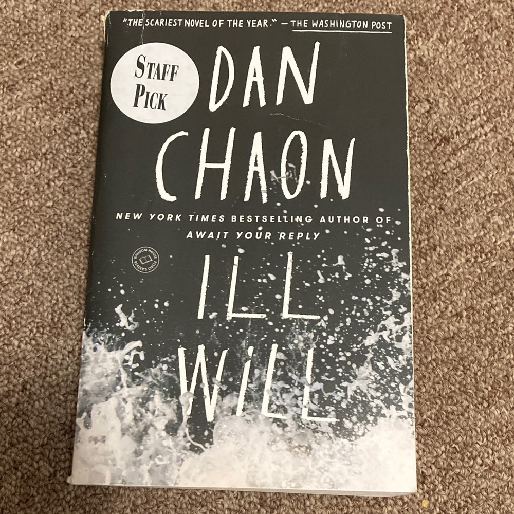 Dan Chaon 'Ill Will' Book
